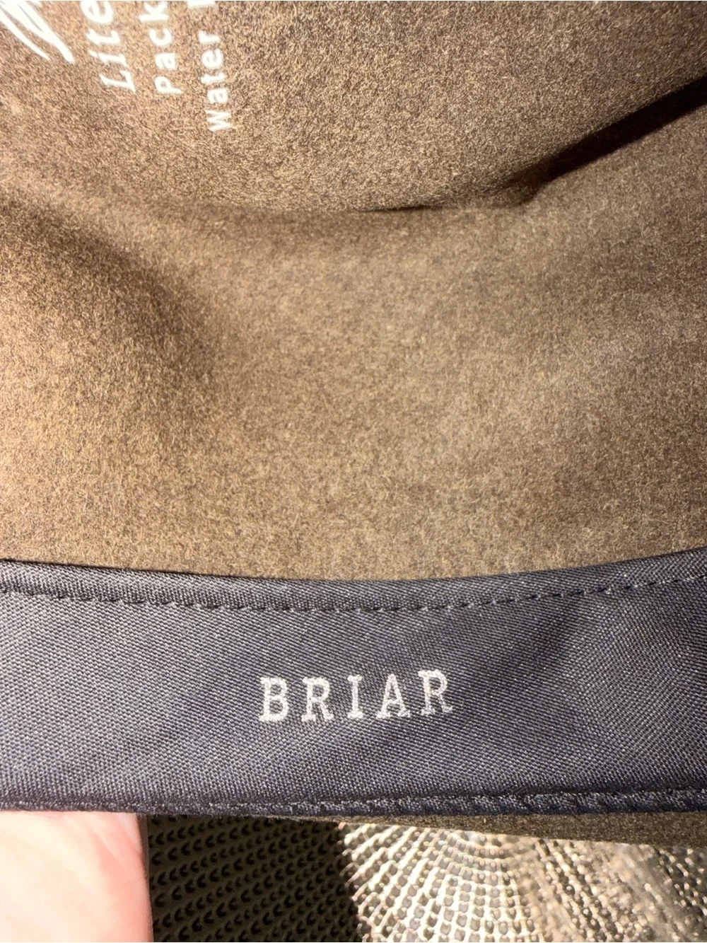 Bailey of Hollywood Briar Wool Fedora Brown Size L